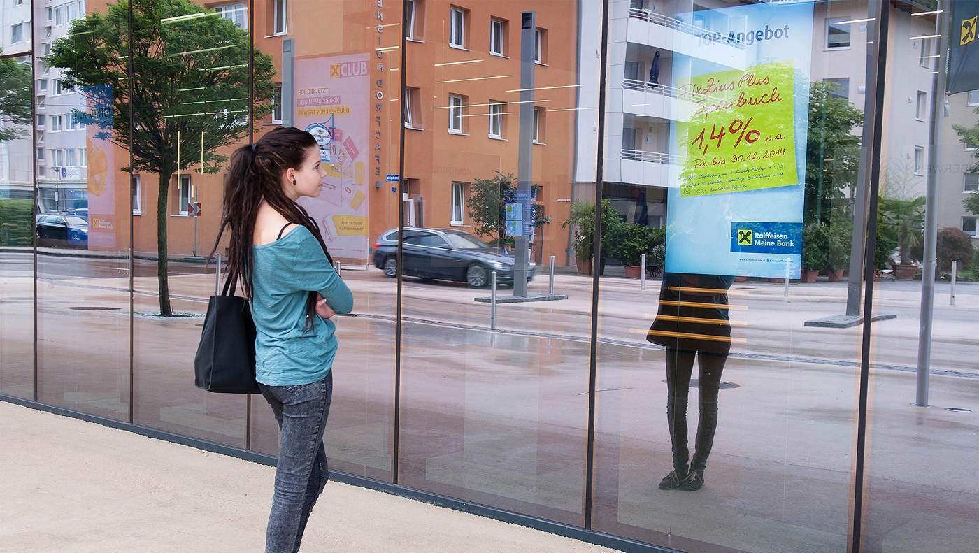 Digitale Schaufenster